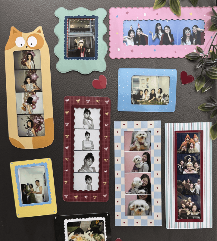 Meoment magnet frames collection