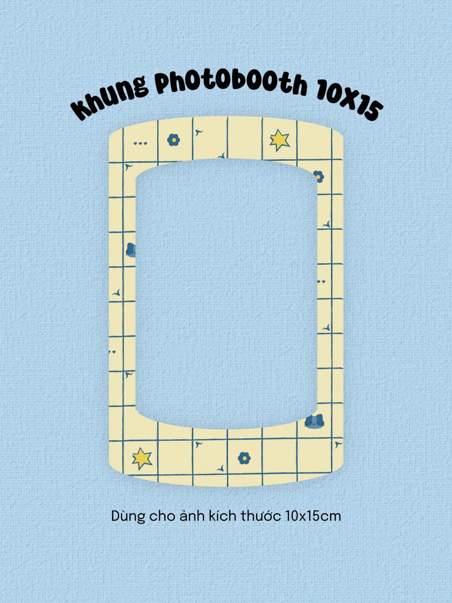 Butte Grid | Khung ảnh nam châm photobooth 10x15